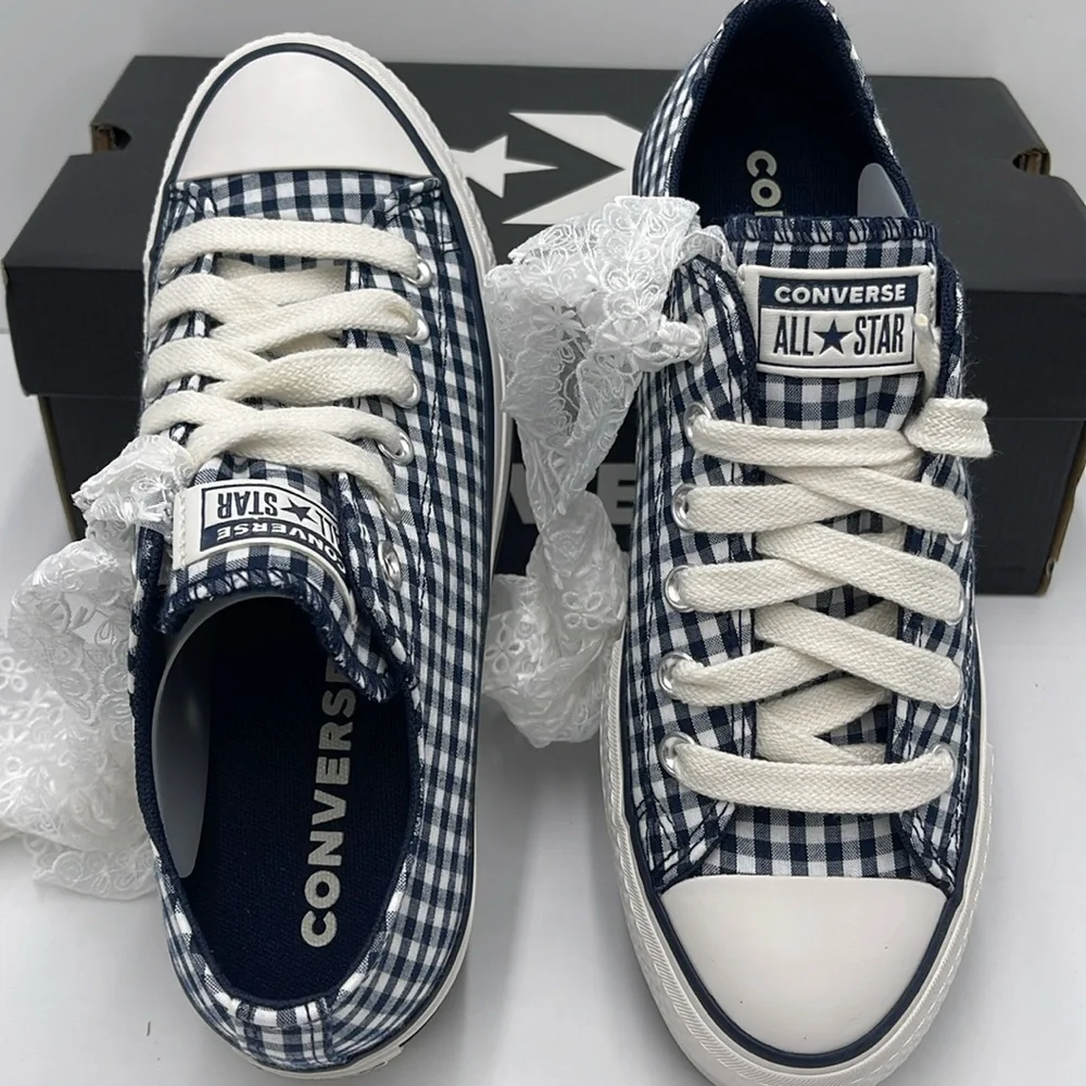 Converse WMNS CTAS Lift OX Sneakers Platform A13664C CTAS LIFT OX OBSIDIAN/WHITE